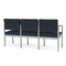 Lesro Lenox 3 Seat Tandem Seating W/ Arms, 64.5 in W 24.5 in L 32 in H LS3103 - alternate 2